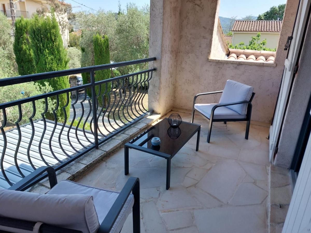 Appart 2 Pieces Independant Dans Villa Proche Centre Ville Au Calme 망들리유 라 나플 외부 사진